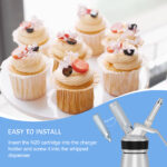 Gas charged cream whipper canister 300 PCS