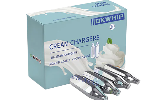 whipped N2O cream charger