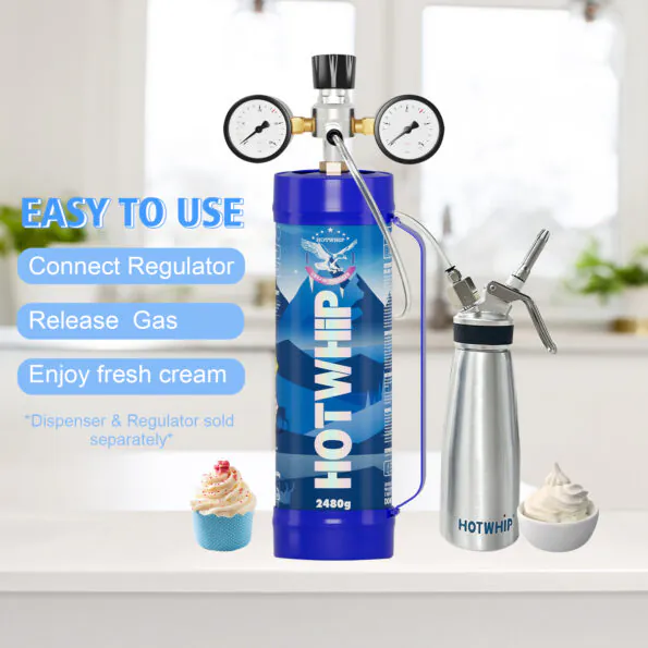 co2 whipped cream canister